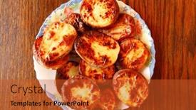  Presentation with food chicken - 