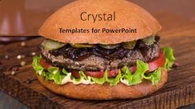  Presentation with burger - 