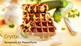  Presentation with diet low carb - Theme having homemade-low-carb-zucchini-waffles background and a lemonade colored foreground