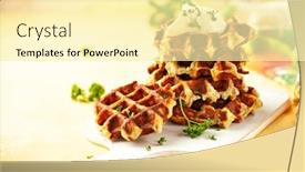  Presentation with diet low carb - Presentation having homemade-low-carb-zucchini-waffles background and a blonde colored foreground