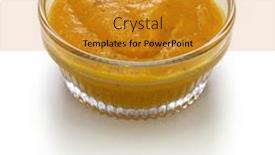  Presentation with mango - Audience pleasing slide deck consisting of homemade-mango-amba-sauce-israeli backdrop and a gold colored foreground