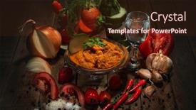  Presentation with vodka - Amazing presentation having homemade-marrow-squash-caviar-surrounded backdrop and a wine colored foreground