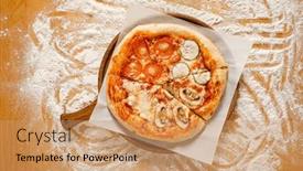  Presentation with cheese - 