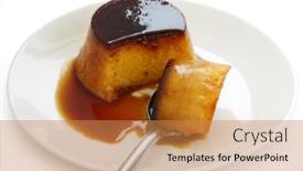  Presentation with pudding - 