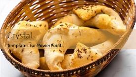  Presentation with cumin cumin cumin - Theme consisting of homemade-rolls-with-salt background and a yellow colored foreground