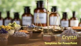  Presentation with homeopathy - Amazing presentation having homeopathy-herbal-medicine-on-wooden backdrop and a tawny brown colored foreground