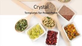  Presentation with herb - Cool new presentation theme with homeopatic - natural flower and herb selection backdrop and a lemonade colored foreground