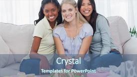  Presentation with smiling kids at summer camp - PPT layouts having system of planets mixed media background and a black colored foreground