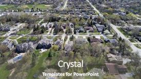  Presentation with baseball diamond - Amazing slide set having homes parks baseball diamond backdrop and a gray colored foreground