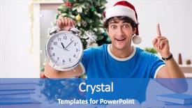  Presentation with book - Amazing PPT theme having homeworks new year - young student with book backdrop and a  colored foreground