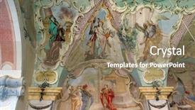  Presentation with holy spirit - Audience pleasing slides consisting of homily - gifts of the holy spirit backdrop and a coral colored foreground