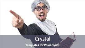  Presentation with nun - Beautiful PPT theme featuring homily - man wearing nun costume isolated backdrop and a dark gray colored foreground