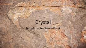  Presentation with sea life high resolution - Beautiful presentation theme featuring homogeneous - stone background close up backdrop and a  colored foreground