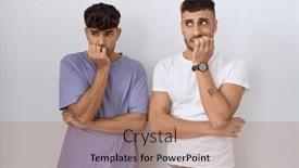  Presentation with gay - Presentation with homosexual-gay-couple-standing-over and a  colored foreground