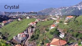  Presentation with mountain view california - Slide deck featuring honda motos - view of beautiful mountains background and a  colored foreground