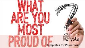  Presentation with marker - Colorful PPT layouts enhanced with honest - hand with marker writing what backdrop and a lemonade colored foreground