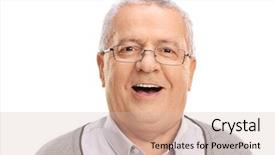  Presentation with military security camera - Colorful PPT theme enhanced with honest - portrait of a cheerful senior backdrop and a soft green colored foreground