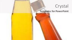 Presentation with vegetable oil - Slide deck enhanced with honey-and-vegetable-oil background and a white colored foreground