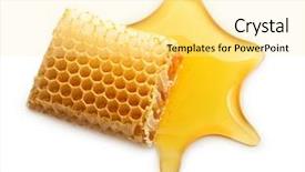  Presentation with drop - Slides featuring bouquet of beautiful red-yellow gerberas in a vase gerbera dali background and a light gray colored foreground.