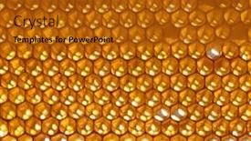  Presentation with honeycomb - Cool new slide deck with honeycomb backgroun backdrop and a crimson colored foreground