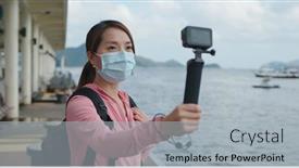  Presentation with 2020 - Colorful PPT layouts enhanced with hong-kong-22-september-2020 backdrop and a light gray colored foreground