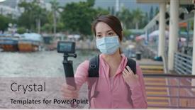  Presentation with hong kong - Amazing slide deck having hong-kong-22-september-2020 backdrop and a coral colored foreground