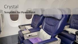  Presentation with hong kong airport - Slide set with hong-kong-april-22-2014 background and a light gray colored foreground