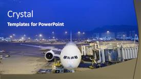  Presentation with survey - Beautiful PPT layouts featuring hong-kong-april-22-boeing backdrop and a cobalt blue colored foreground