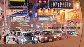  Presentation with mass - Cool new theme with hong-kong-china-apr-23 backdrop and a coral colored foreground