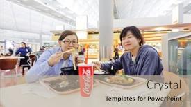  Presentation with international food - 