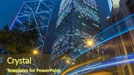  Presentation with hong kon - Amazing presentation design having hong kong china chinese character backdrop and a tawny brown colored foreground