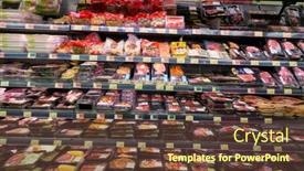  Presentation with products supermarket - 