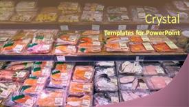  Presentation with dairy farm - Slide deck enhanced with hong-kong-china-circa-february background and a  colored foreground