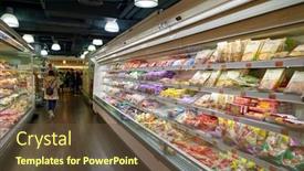  Presentation with grocery store - 