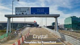  Presentation with hong kong airport - 