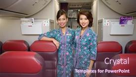  Presentation with hong kong flag - Audience pleasing presentation theme consisting of hong-kong-china-may-12 backdrop and a tawny brown colored foreground