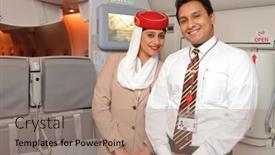  Presentation with emirates airline - Theme featuring hong-kong-china-may-8 background and a coral colored foreground