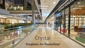  Presentation with luxury brands - Presentation design featuring hong-kong-circa-december-2019 background and a coral colored foreground