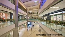  Presentation with luxury brands - Presentation enhanced with hong-kong-circa-december-2019 background and a coral colored foreground