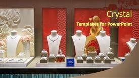  Presentation with retail store - Theme featuring hong-kong-circa-january-2016 background and a tawny brown colored foreground