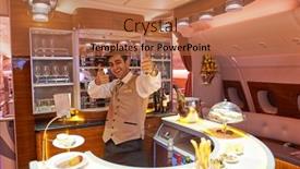  Presentation with airbus - Audience pleasing theme consisting of hong-kong-circa-june-2015 backdrop and a coral colored foreground