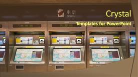  Presentation with machines - Audience pleasing PPT layouts consisting of hong-kong-circa-november-2016 backdrop and a tawny brown colored foreground