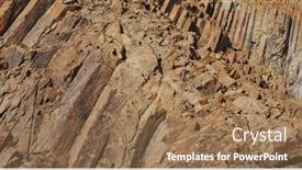  Presentation with geographical - Cool new PPT layouts with hong-kong-geographical-park backdrop and a coral colored foreground