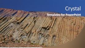  Presentation with geographical - PPT layouts with hong-kong-geographical-park background and a ocean colored foreground