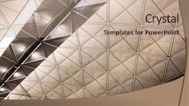  Presentation with hong kong airport - Slides having hong kong international airport background and a coral colored foreground