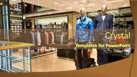  Presentation with luxury fashion - PPT layouts with hong-kong-january-27-2016 background and a tawny brown colored foreground