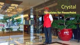  Presentation with investment management - Colorful slide deck enhanced with hong-kong-june-02-2015 backdrop and a tawny brown colored foreground