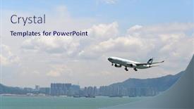  Presentation with hong kong flag - Audience pleasing PPT theme consisting of hong-kong-june-04-2015 backdrop and a light blue colored foreground