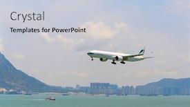  Presentation with hong kong flag - Slide set consisting of hong-kong-june-04-2015 background and a lemonade colored foreground