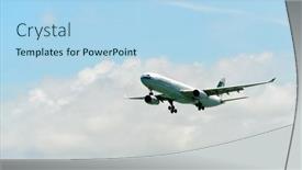  Presentation with hong kong flag - Presentation theme featuring hong-kong-june-04-2015 background and a light blue colored foreground